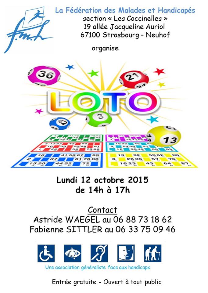 Loto Strasbourg octobre 2015